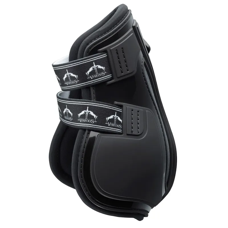 Veredus Pro Jump Active Elastic Hind Fetlock Boots - Black-2