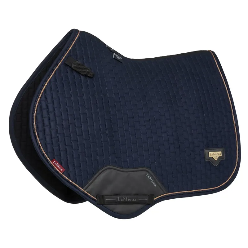 LeMieux Puissance Close Contact Square Saddle Pad - Navy