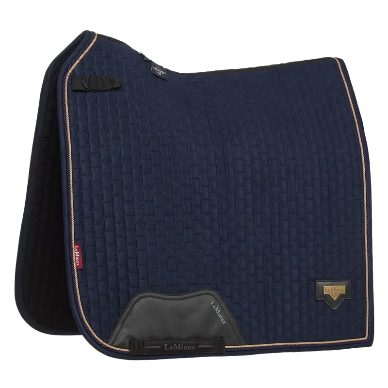 LeMieux Puissance Dressage Square Saddle Pad - Navy