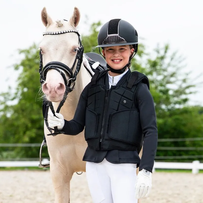 QHP Junior Body Protector - Black