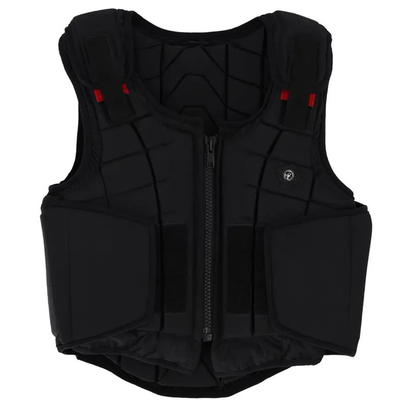 QHP Junior Body Protector - Black-1