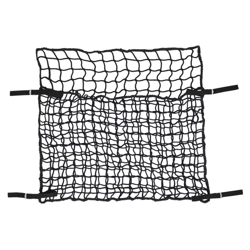 QHP Two-Sided Slow Feeder Hay Net - Black-2