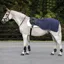 Rambo Waterproof Fleece Exercise Sheet - Navy/Thunderstorm Grey/Silver