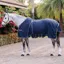 Rambo Optimo Stable Sheet - Navy/Thunderstorm Grey/Silver