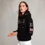 Holland Cooper Team Zip Hoodie Womens - Black