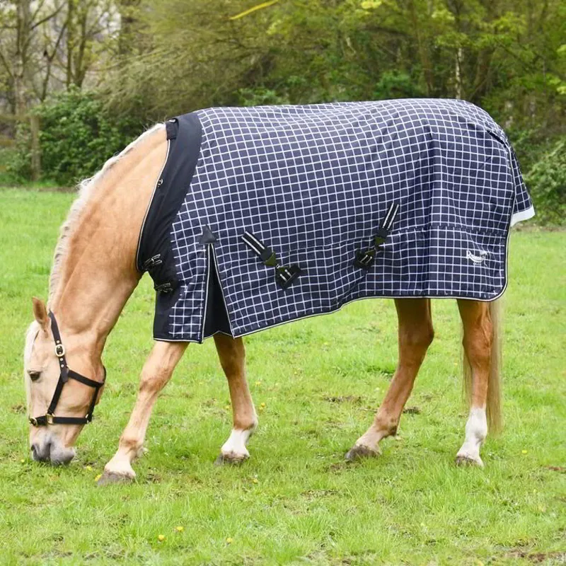 Rhinegold Elite Montpelier 100g Standard Neck Turnout Blanket - Black