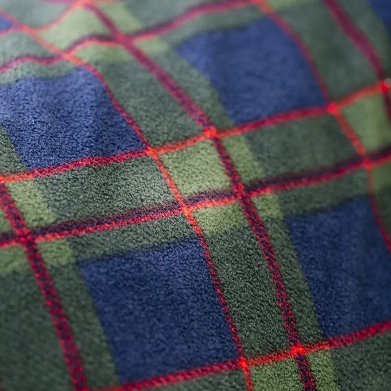 Rhino Holiday Fleece Cooler - Navy Check/Green/Red-2