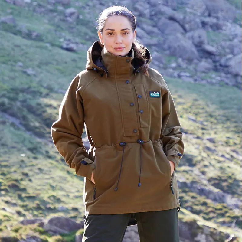 Ridgeline Monsoon Classic Women's Waterproof Smock - Teak-1