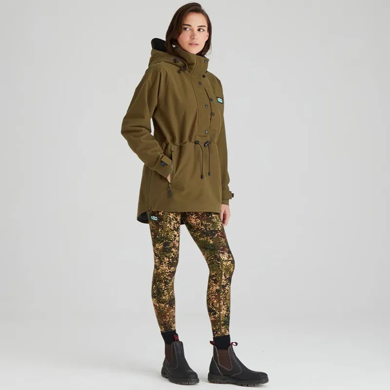Ridgeline Monsoon Classic Women's Waterproof Smock - Teak-2