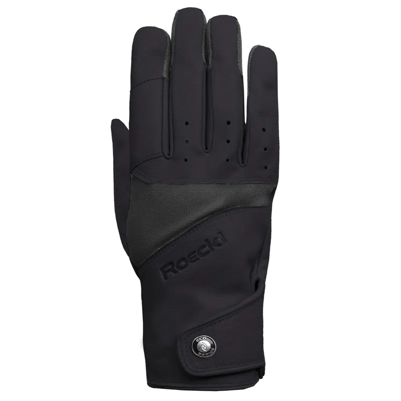 Roeckl Foxtrott Driving Gloves-Black