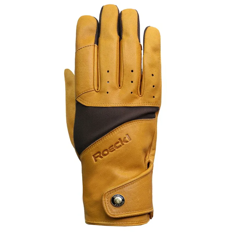 Roeckl Foxtrott Driving Gloves-Chai Tea