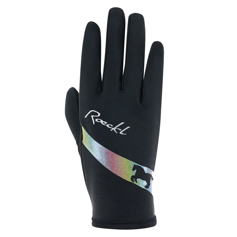 Roeckl Kapriole Junior Riding Gloves - Black