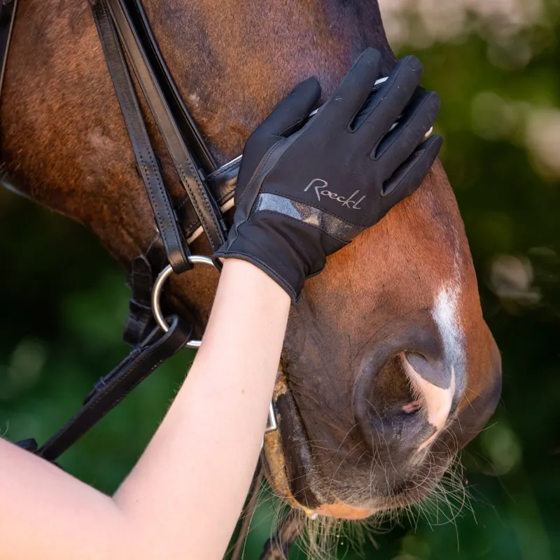 Roeckl Lorraine Adult Riding Gloves - Black-3