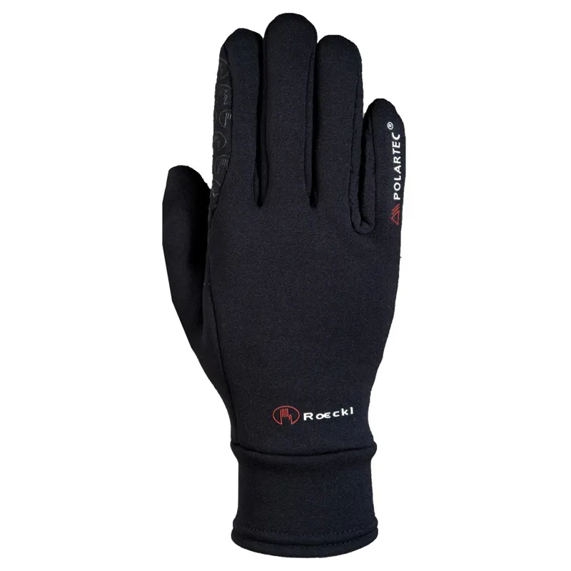 Roeckl Warwick Adult Polartec Winter Riding Gloves - Black