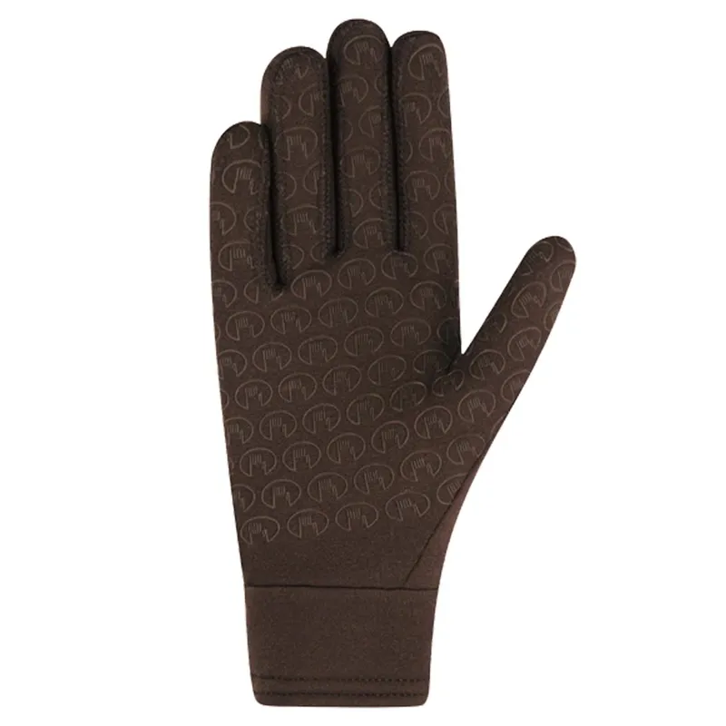 Roeckl Warwick Adult Polartec Winter Riding Gloves - Brown-1