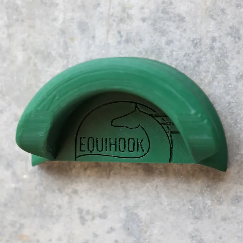 EquiHook Magnetic Bridle Hook - Dark Green