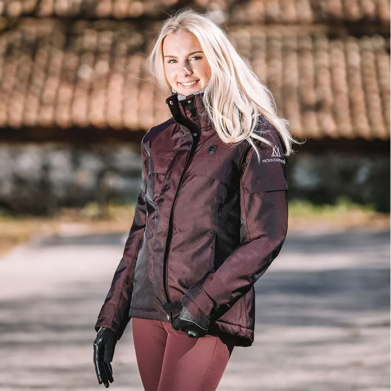 Mountain Horse Royal Grace Women's Waterproof Jacket - Dark Bordeaux-1