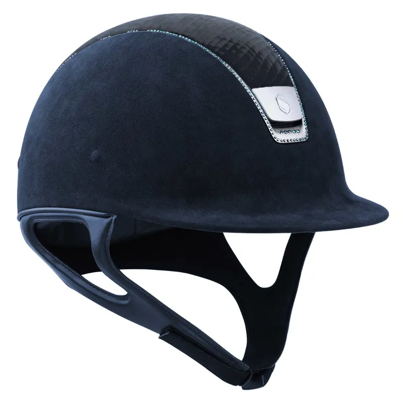 Samshield Premium Python Top 255 Crystal Helmet - Blue/255 Dark Blue