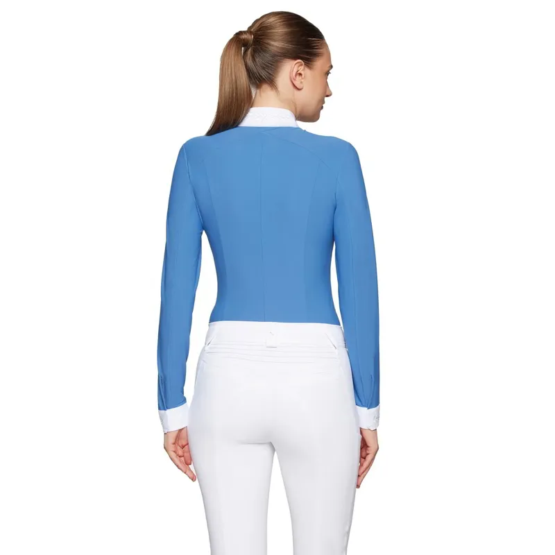 Samshield Aline Crystal Womens Show Shirt - Twilight-1