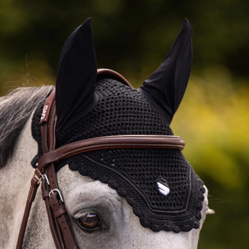 Samshield FlyShield Embroidery Fly Bonnet - Black-1