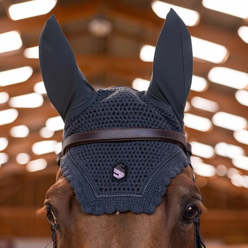 Samshield FlyShield Swarovski Fly Bonnet - Anthracite-1