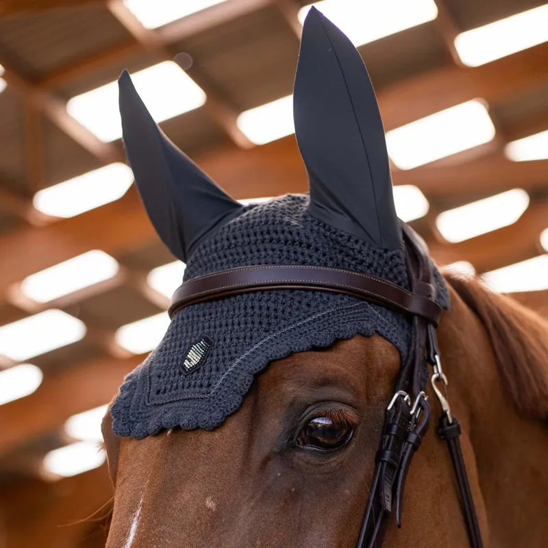 Samshield FlyShield Swarovski Fly Bonnet - Anthracite-2