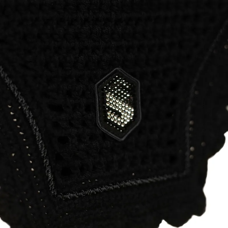 Samshield FlyShield Swarovski Fly Bonnet - Black-2