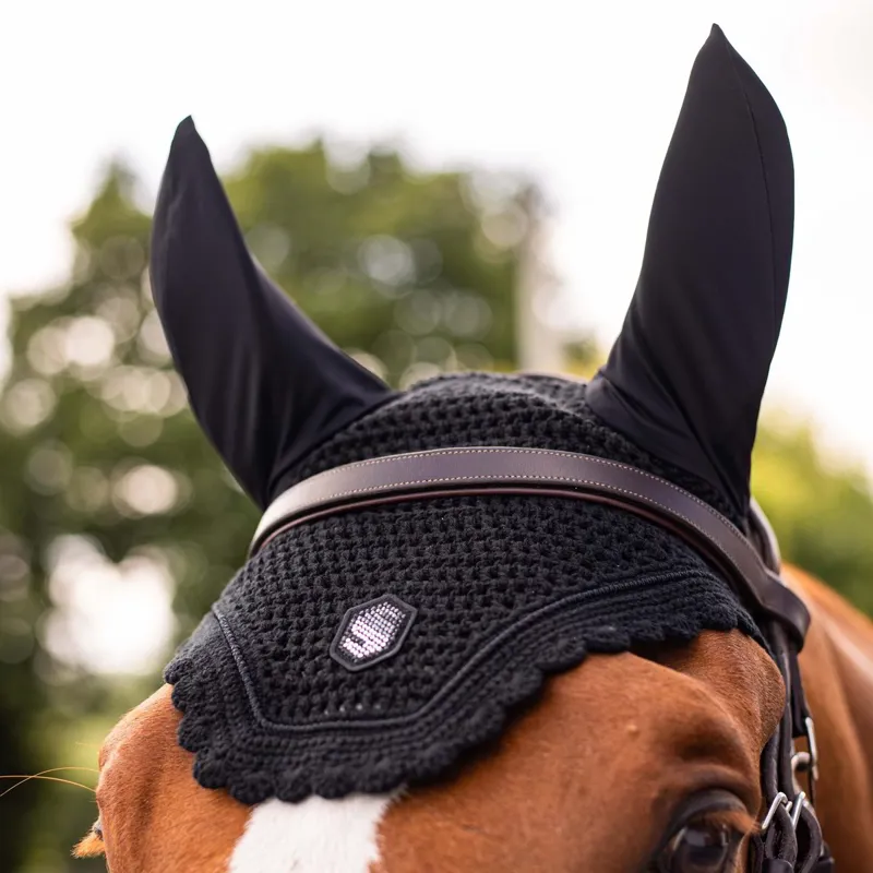 Samshield FlyShield Swarovski Fly Bonnet - Black-1