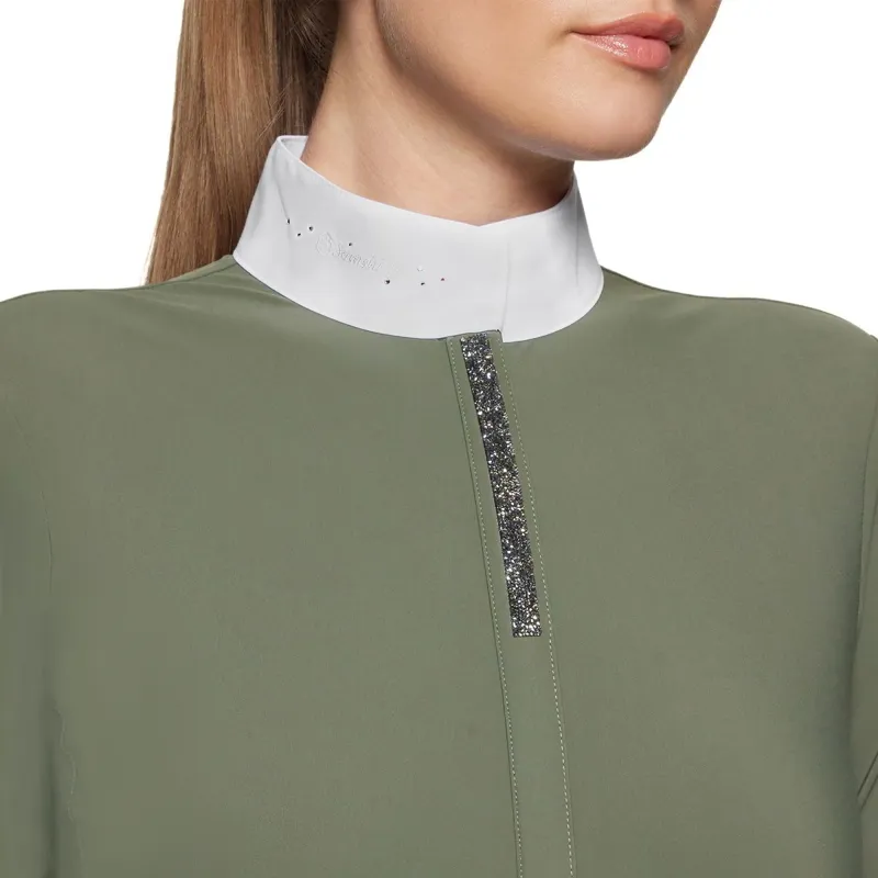 Samshield Jella Premium Women's Show Shirt - Sauge-2