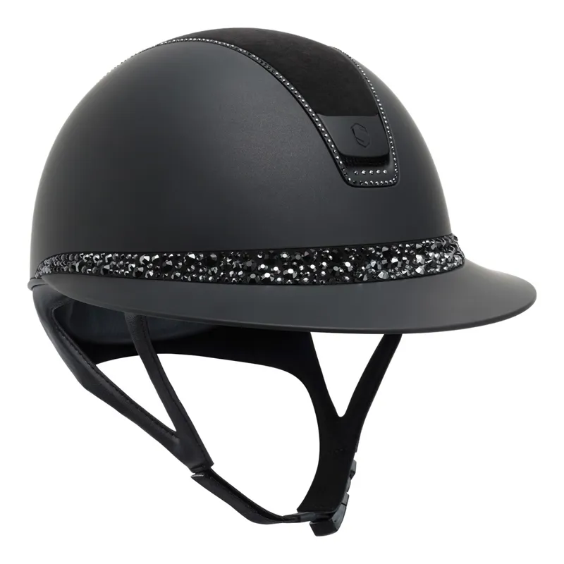 Samshield Miss Shield Shadowmatt 2.0 Glacier 300 Crystal Helmet-Black