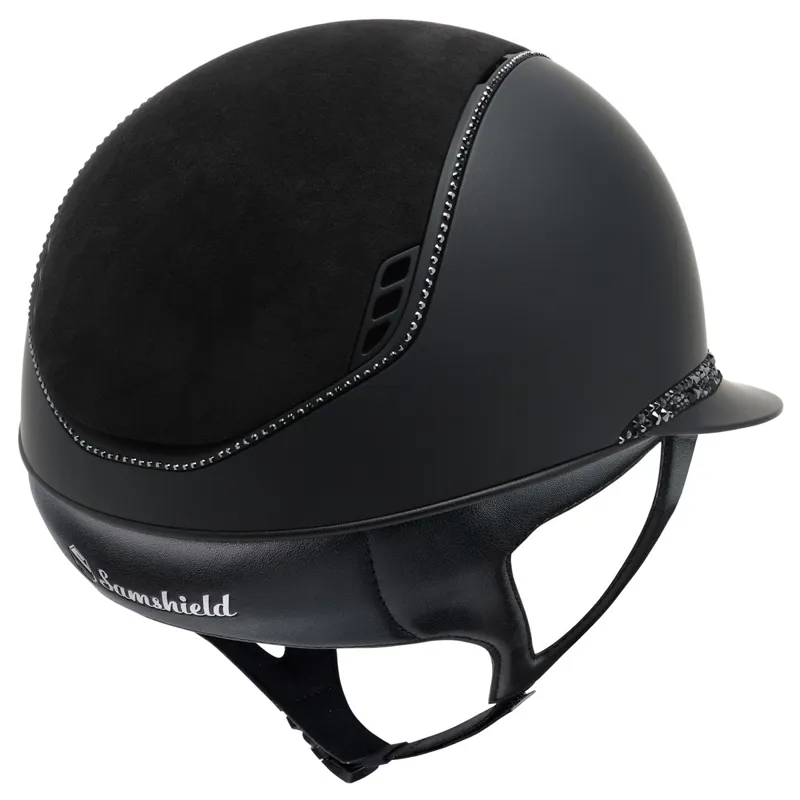 Samshield Miss Shield Shadowmatt 2.0 Glacier 300 Crystal Helmet-Black-2