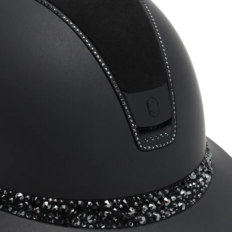 Samshield Miss Shield Shadowmatt 2.0 Glacier 300 Crystal Helmet-Black-3