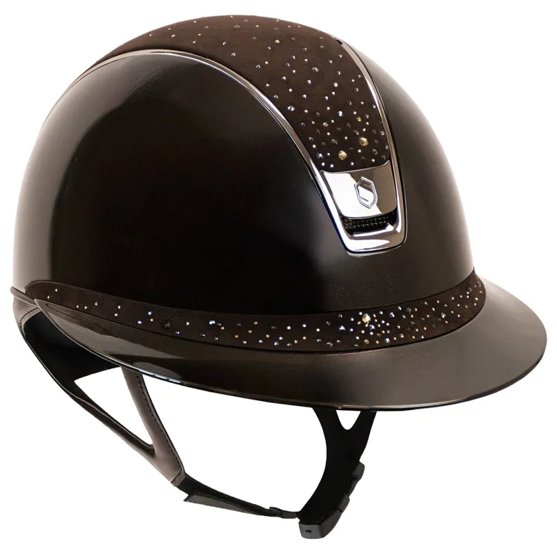 Samshield Miss Shield 2.0 Crystal Rain Helmet - Glossy Brown