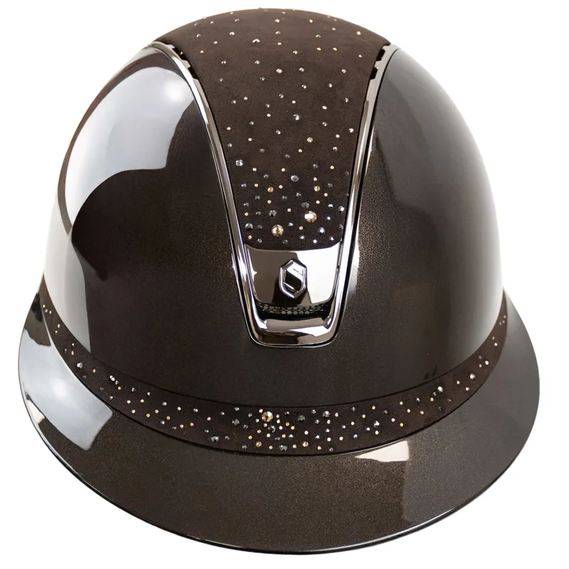 Samshield Miss Shield 2.0 Crystal Rain Helmet - Glossy Brown-2