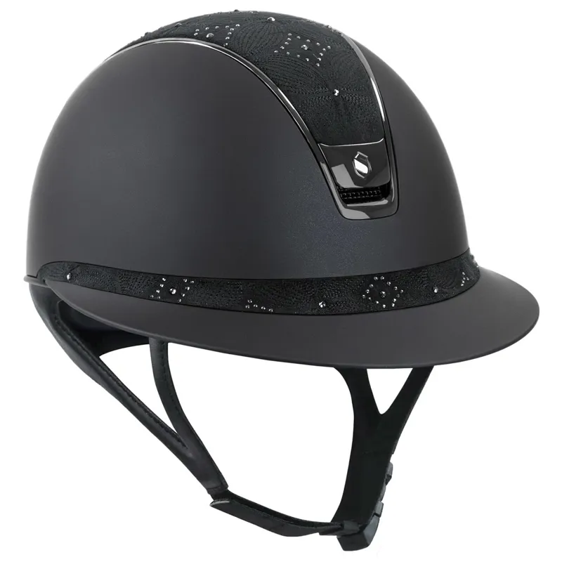 Samshield Miss Shield Shadowmatt 2.0 Celestial Crystal Helmet - Black