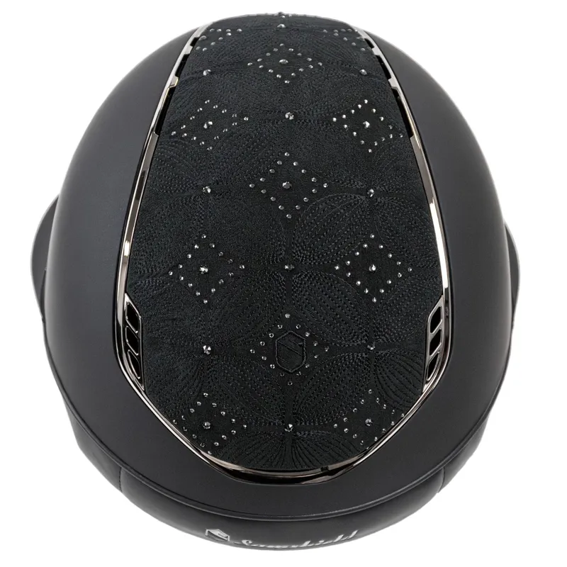 Samshield Miss Shield Shadowmatt 2.0 Celestial Crystal Helmet - Black-1
