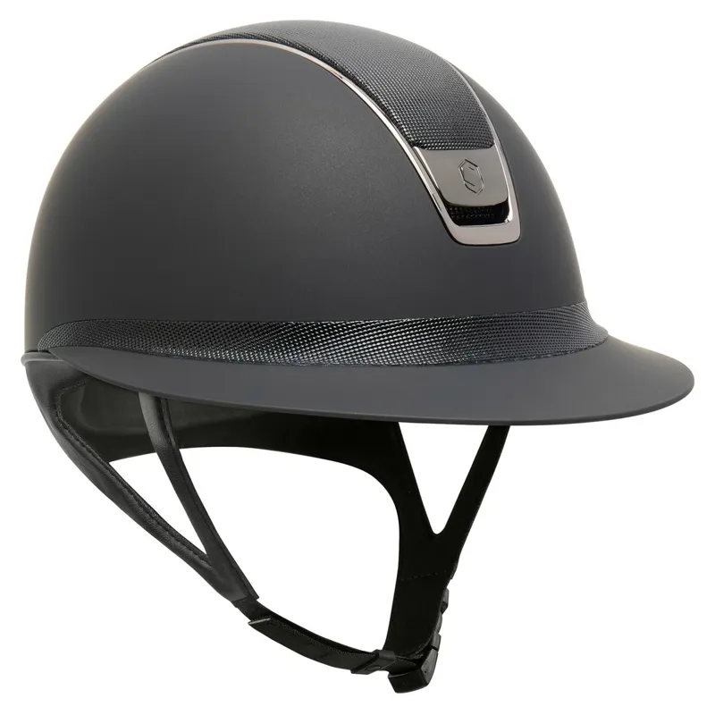 Samshield Miss Shield Shadowmatt 2.0 Full Shimmer Helmet - Black