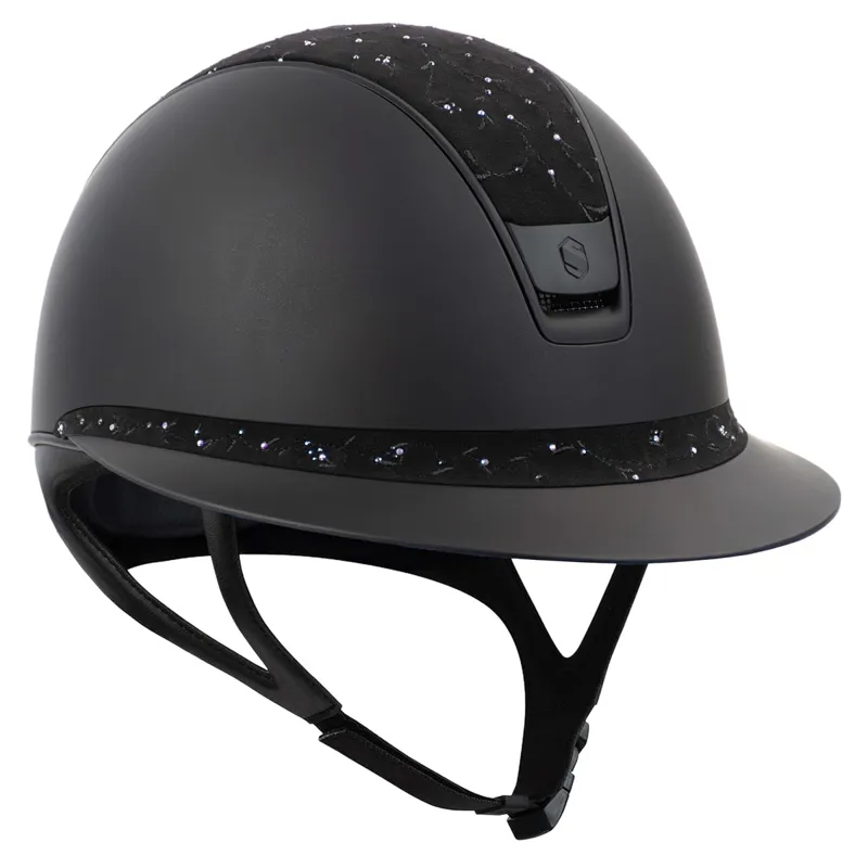 Samshield Miss Shield Shadowmatt 2.0 Floral Helmet - Black