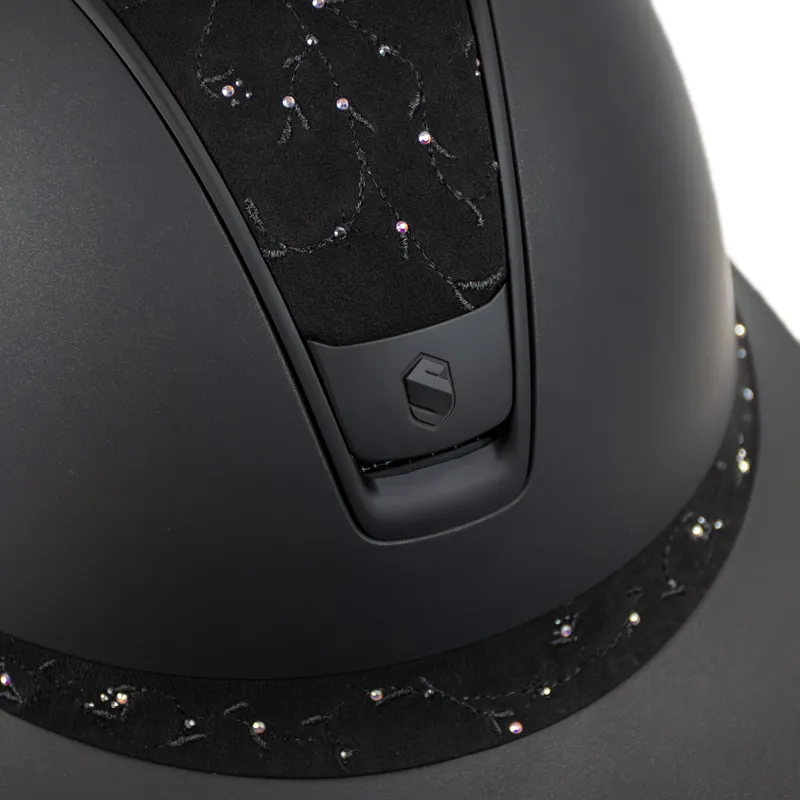 Samshield Miss Shield Shadowmatt 2.0 Floral Helmet - Black-5