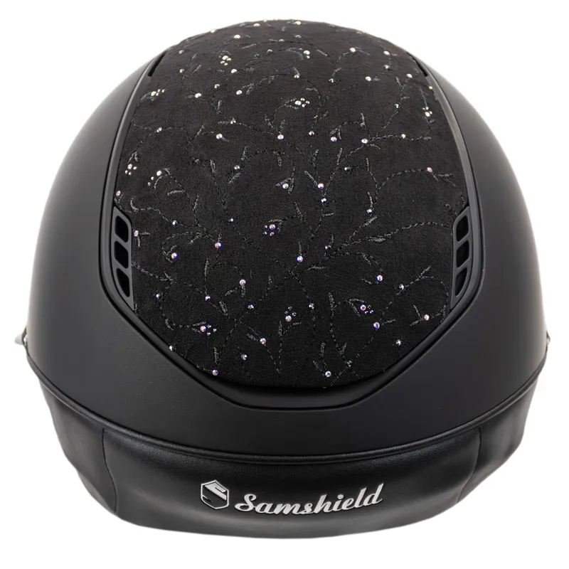 Samshield Miss Shield Shadowmatt 2.0 Floral Helmet - Black-1