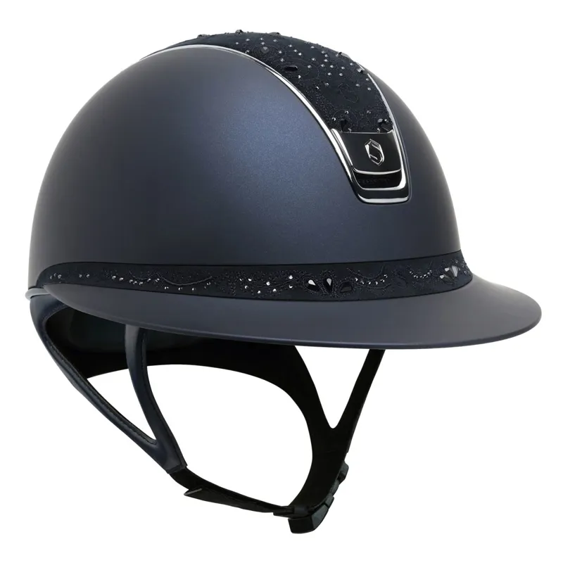Samshield Miss Shield Shadowmatt 2.0 Crystal Bloom Helmet - Blue