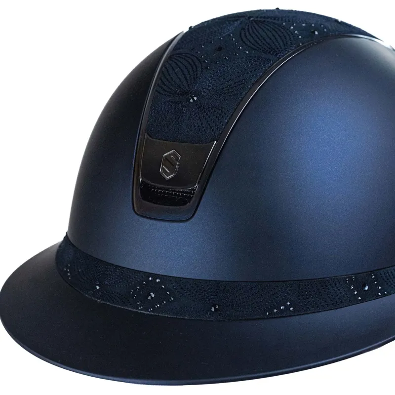 Samshield Miss Shield Shadowmatt 2.0 Celestial Crystal Helmet - Blue-1