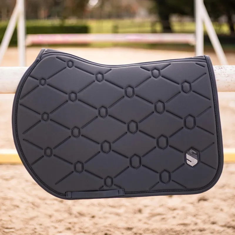 Samshield SpineShield Swarovski Jump Saddle Pad - Anthracite