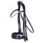 Schockemohle Monticelli Double Bridle - Black/Silver