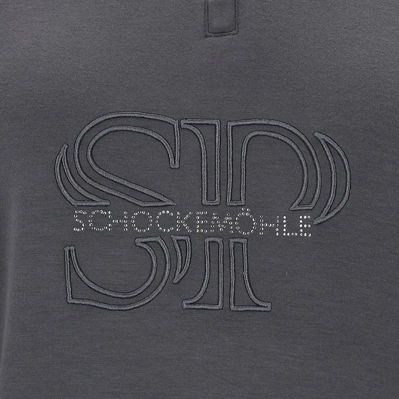 Schockemohle Coletta Women's Quarter Zip Sweater - Dusty Chocolate-2