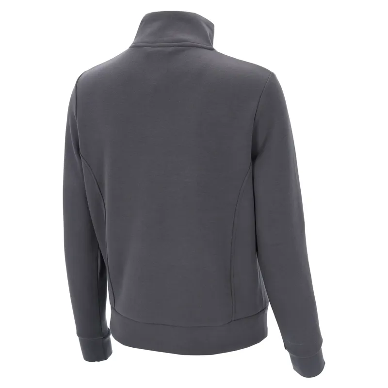 Schockemohle Coletta Women's Quarter Zip Sweater - Dusty Chocolate-3