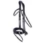 Schockemohle Valencia Flash Bridle - Black/Patent/Silver