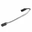 Velociti GARA Fine Rhinestone Browband - Black