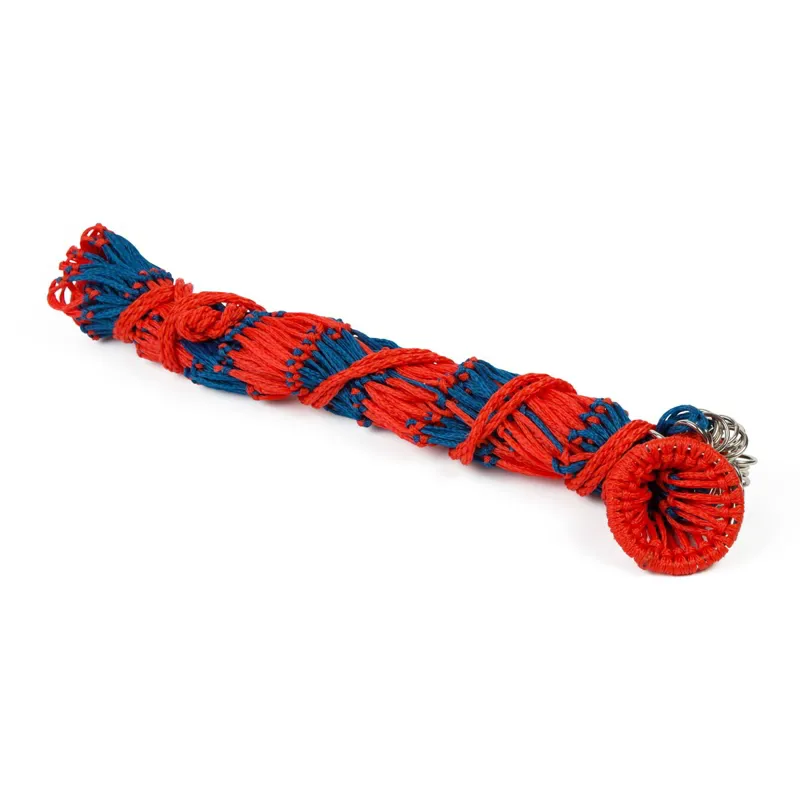 Shires Deluxe 40in Hay Net - Navy/Red-1