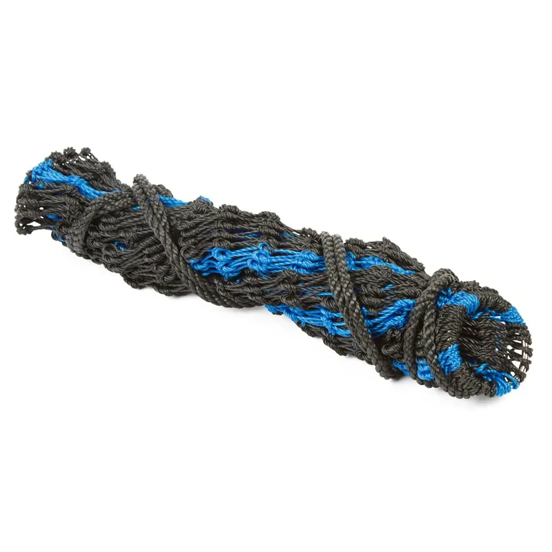 Shires Deluxe 36in Slow Feed Hay Net - Black/Navy-1
